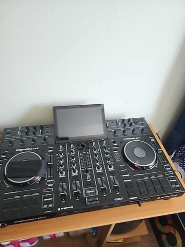 dj kontroler: Denon DJ Prime 4+ – müstəqil 4‑kanallı DJ konsolu - Engine DJ — 4