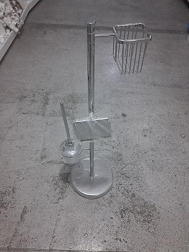 salfet qabı: Çoxfunksiyalı sərbəst dayanan tualet aksesuarı stendi - Material — 1