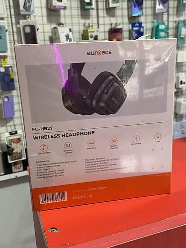 Euroacs EU-HB27 simsiz qulaqlıq - Səs gücü: 114 dB həssaslıq - — 3