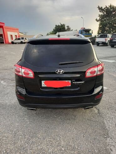 qara mercedes: Hyundai Santa Fe: 2 l | 2009 il Ofrouder/SUV — 1