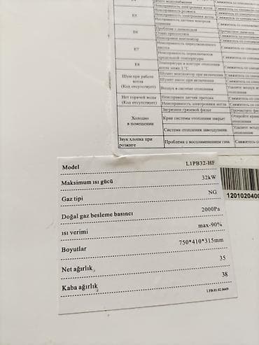 islemis iran peci: Kombi 32 kVt — 2