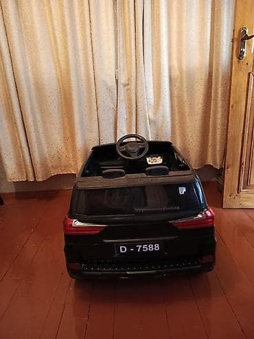 uşağ maşını: Uşaq üçün elektrikli maşın – Lexus üslubunda SUV - Rəng: qara - — 4