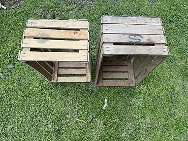 evde sam yandirmaq: Taxta yeşiklər – 2 ədəd - Material: təbii taxta, lamel konstruksiya - — 1