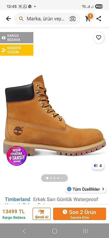 Личные вещи: Timberland 41 olcu42yede geder pencesi olmuyana Premium Waterproof — 5