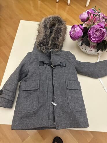 məktəbli paltarı: ZARA uşaq palto/kabanı - Brend: ZARA - Ölçü: 6 yaş, 116 sm - Rəng — 1