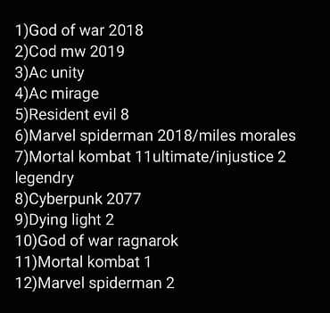 playstation 4 oyun: Salam.Ps satdığım üçün oyunları satıram. Bütün hesablar ömürlük — 2