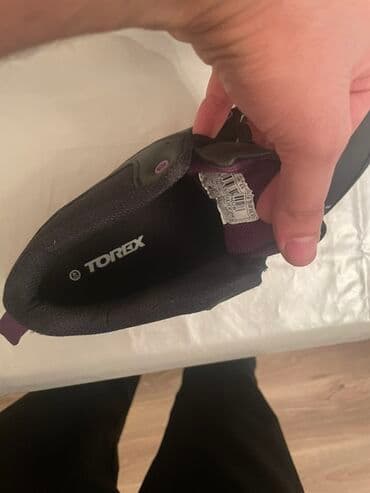 barya ayakkabı: Torex yürüş/kross ayaqqabısı - Rəng: qara, bənövşəyi detallarla - — 3