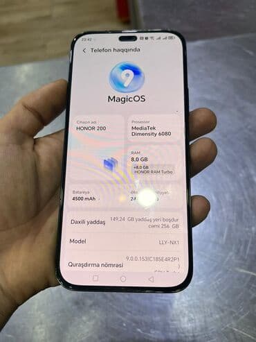 huawei nova 5t бишкек: Honor 200 Lite, 256 ГБ, цвет - Черный, Отпечаток пальца, Две SIM карты — 4