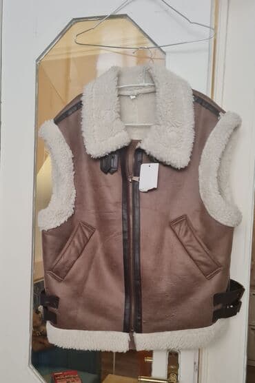 женские меховые жилеты: Qadın jiletləri Qara dutik, Sheın saytından sifariş edilib, əla — 4