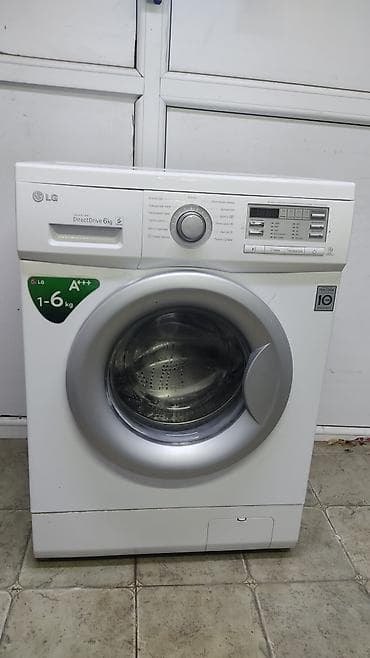 Paltaryuyan maşın LG, 6 kq, Avtomat, Qurutmasız