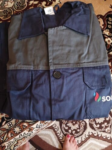 klassik geyim kişi: Kostyum, Demisezon, 6XL, rəng - Göy — 1