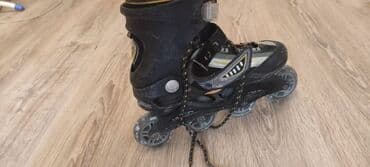 сколько стоит ролики: Dörd təkərli, qara rəngli uniseks roliklər. Hər rolikdə dörd təkər — 7