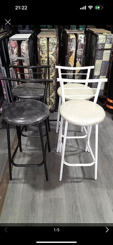 Mətbəx üçün, Yeni, Qatlanmayan, rəng - Ağ Stul — 2