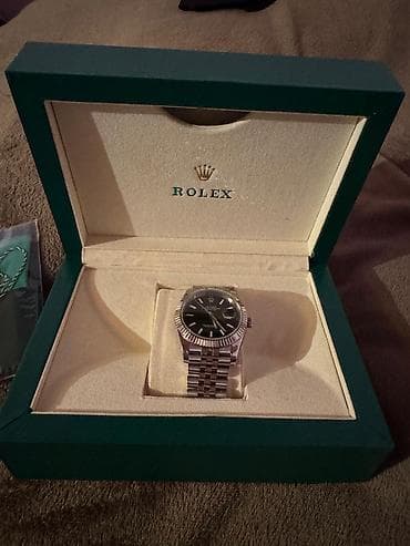 iphone telefon saat: Qol saatı, Rolex, rəng - Qara — 2