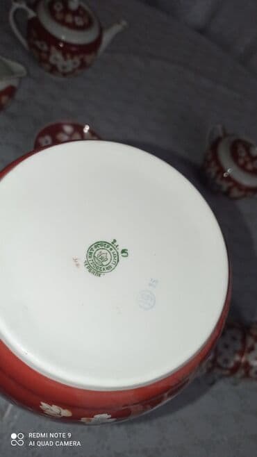 Süfrə ləvazimatları: Çay dəsti — 4