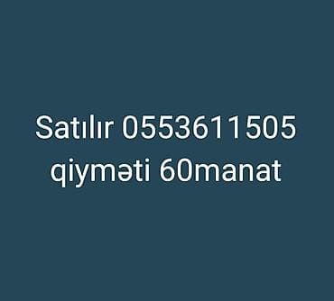 Satılır qiyməti 60manat