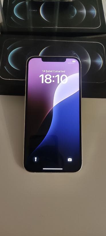 iphone şəmkir: IPhone 12 Pro, 256 GB, Gümüşü, Face ID — 2