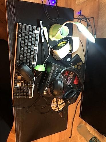 Full package 1-RGB mouse 2-RGB keyboard 3-işıq edad [2] 4-böyük siçan