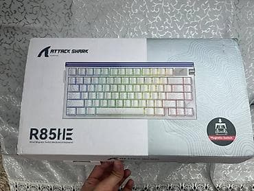 intel i7 3770: Attack Shark R85HE – maqnitik switchli simli mexaniki klaviatura - — 1