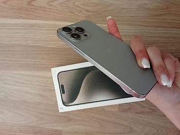 ipone 15: IPhone 15 Pro, 256 GB, Natural Titanium, Face ID — 2