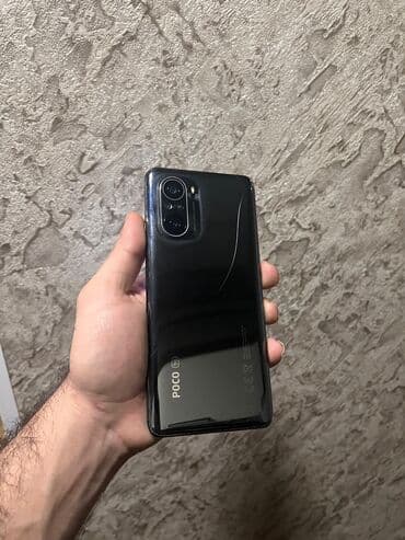 смарт телевизор: Poco F3, 128 ГБ, цвет - Черный, Отпечаток пальца — 2