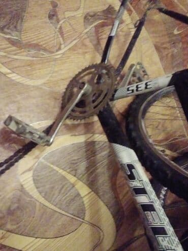 рама для велосипеда: 24 lük rama. Əla vəziyyətdə. Pedalı sep vilka üstündə verilir — 3