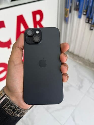 iphone чехол чёрный: IPhone 15, 128 ГБ, Black Titanium — 1