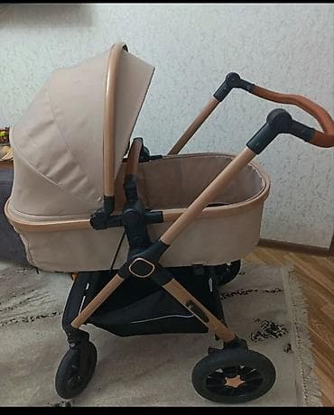 b class makasin: Uşaq arabası və elektrik beşiyi dəsti - 2-si 1-də uşaq arabası — 1