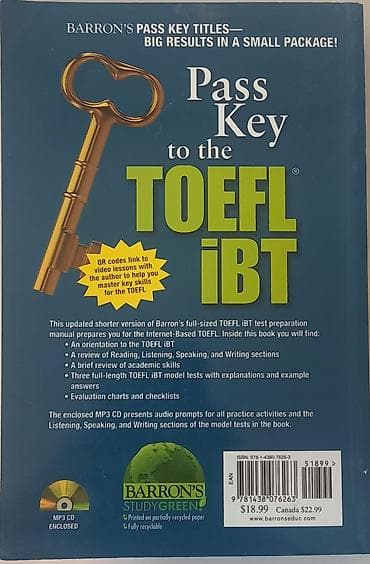 2 ci sinif az dili pdf: TOEFL/IELTS hazırlıq kitabları dəsti 1) Barron’s “Pass Key to the — 2