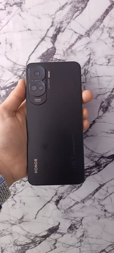 berde telefonlar: Honor 90 Lite, 256 GB, rəng - Qara, İki sim kartlı, Face ID, Qırıq — 5