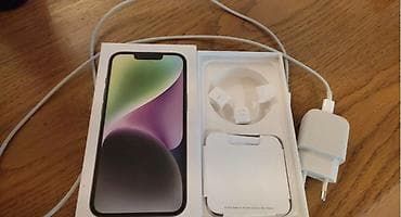 qas alan aparat: IPhone 14, 128 GB, Midnight, Zəmanət — 2