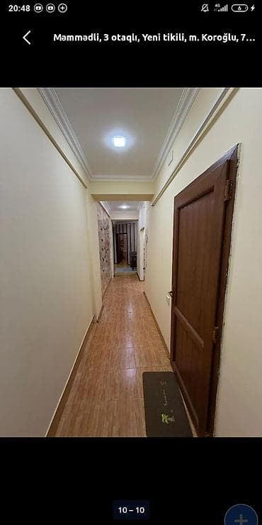 Xirdalan kiraye ev tam temirli eşyali Bina Evi Aileli Şexslere — 1