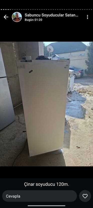 1 qapılı Cinar Soyuducu Satılır, rəng - Ağ lalafo.az -da 1 qapılı Cinar Soyuducu Satılır, rəng - Ağ