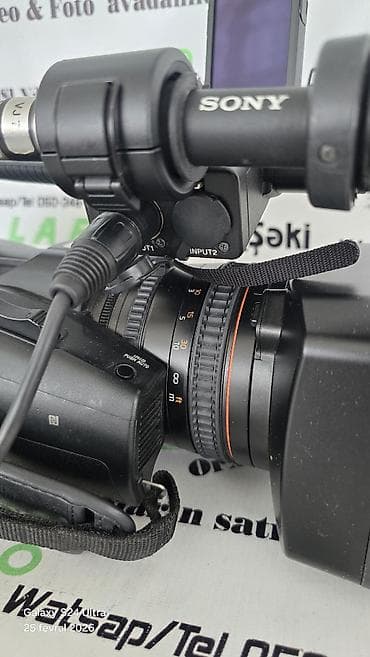 portativ monitor: Sony XDCAM PXWX-180.Tam peşəkar videokamera. Gəlmədir Azərbaycanda — 6