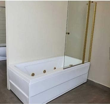 hamam dekoru: Yeni Üstü açıq kabina, Künc üçün, Pulsuz çatdırılma — 9