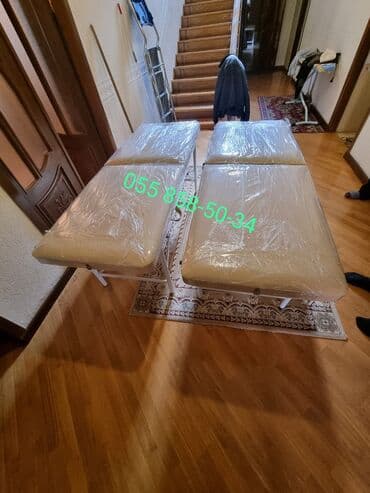 Yeni, Masaj kuşetkası, Qatlanan, rəng - Süd rəngi