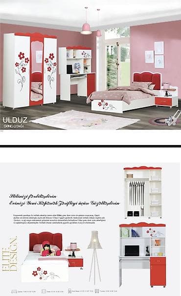 ULDUZ gənc otağı dəsti Fabrik istehsalı mebellərin topdan qiymətlə