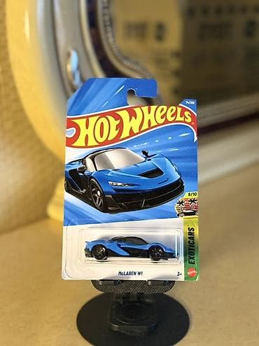 2107 modeli: Hot Wheels “McLaren W1” die-cast model maşını - Brend: Hot Wheels — 1