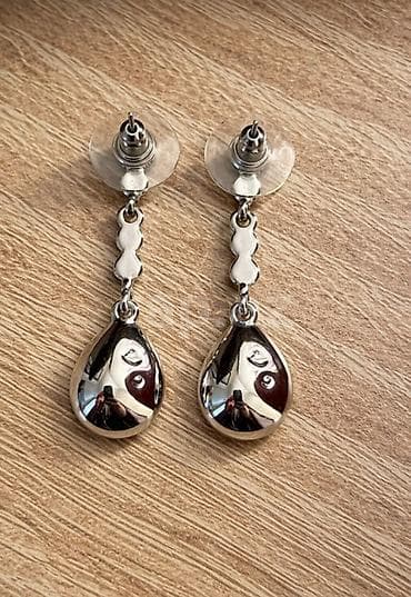damla sırğa: Swarovski kristal sırğa – orijinal, ideal vəziyyətdə Orijinal — 3