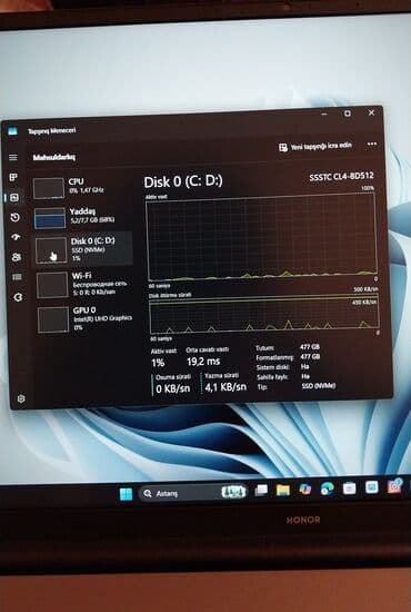 xiaomi mi 8 qiymeti kontakt home: HONOR noutbuk - Prosessor: 12-ci nəsil Intel Core i5-12450H (8 nüvə — 5
