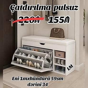 Yeni AYAQQABI👟👣dolabı Birbaşa istehsalçıdan alın‼️ Qiymət : 155₼ lalafo.az -da Yeni AYAQQABI👟👣dolabı Birbaşa istehsalçıdan alın‼️ Qiymət : 155₼