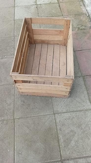 Taxta yeşik/qutu 400 500 ededdi tecili satilir - Material: təbii — 2