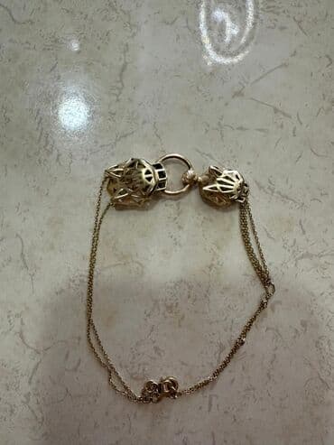 qizil sirga type 0: Bilərzik, Sarı qızıl, 585 Əyar, 5 g — 4