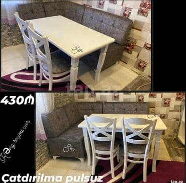 mətbəx ucun divan: Dördbucaq masa, Mətbəx üçün, Zəmanətli — 1