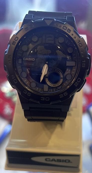 İşlənmiş, Qol saatı, Casio, rəng - Qara — 3