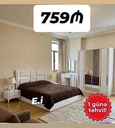 Yataq otağı dəsti – 759₼ 1 günə təhvil! Komplekt: - Çarpayı lalafo.az -da Yataq otağı dəsti – 759₼ 1 günə təhvil! Komplekt: - Çarpayı