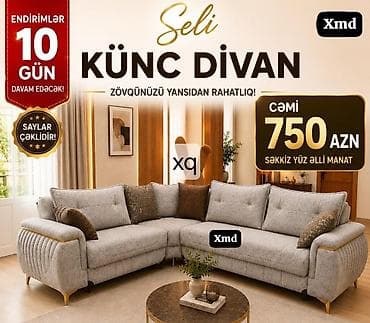 perde sumqayit: Seli künc divan – zövqü əks etdirən rahat və eleqant dizayna malik — 1