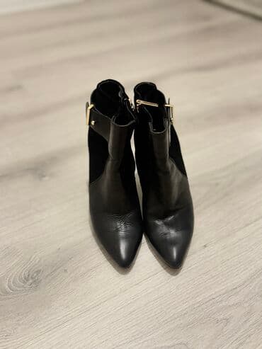 brend qadin ayaqqabilari: Ölçü: 37, rəng - Qara, İşlənmiş — 2