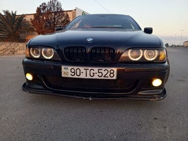 bmw 3 серия 318ci at: BMW 5 Series (E39) sedan – M paket tərzində - Kuzov: qara rəng, 4 — 6