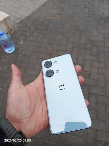 telefon islənmis: OnePlus Nord 3, 256 GB, rəng - Mavi, Barmaq izi — 7